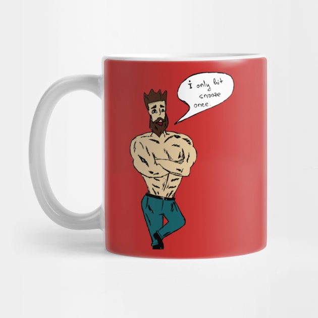Overly Manly Man - Snooze by ForbiddenFigLeaf